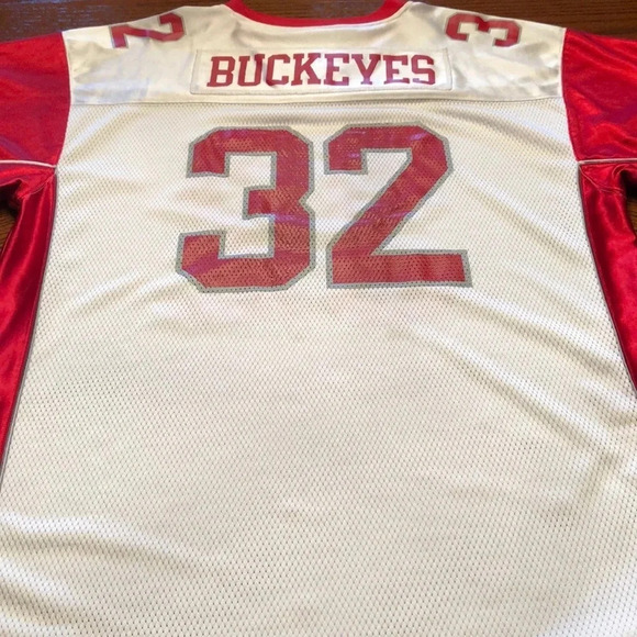 Ohio St Starter Vintage Distressed Football Large - Picture 6 of 7